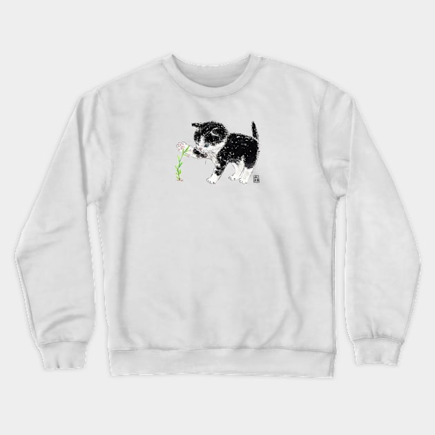 Catnip Crewneck Sweatshirt by colorofmori